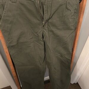 Carhartt Men's Olive Chinos